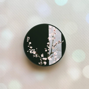 Держатель для смартфона / планшета попсокет Popsocket Черный :: Цветущая сакура (принт 285)