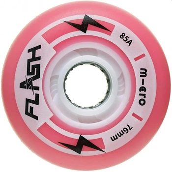 Колеса для роликов Micro Flash NEW 76 mm Рожевий