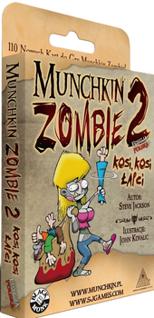 Дополнение к игре Black Monk Munchkin Zombie 2 - Косы, косы лапки (5901549119152)