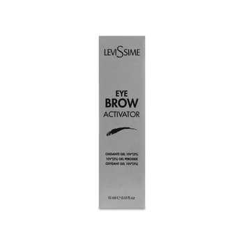 Окислювач для фарби гелевийLEVISSIME Eye Brow Oxidizing Gel 10V° 3%, 15мл (8435054646010)
