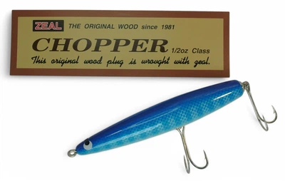 Воблер ZEAL CHOPPER, 1/2 oz, 2003, Blue Gill