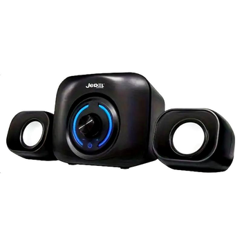 Компьютерная акустика колонки для пк JEDEL SD560P 2.1 USB с RGB подсветкой 6W
