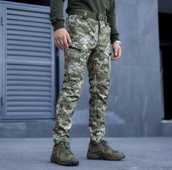 Штани тактичні Pobedov Static Soft Shell Pixel XL