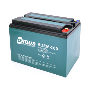 Акумуляторна батарея ORBUS 6-DZM-100 12V 100 Ah (REAL 65Ah) (215 x 140 x 165) 16,5kg Q2/48