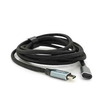 Кабель подовжувач Type-C to Type-C (USB 3.2 GEN2 male to female) 2м 100W/10Gbps 4K60HZ