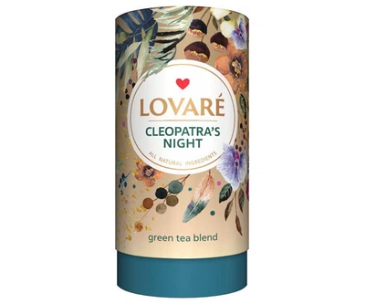 Зелений чай Lovare Ніч Клеопатри 80г