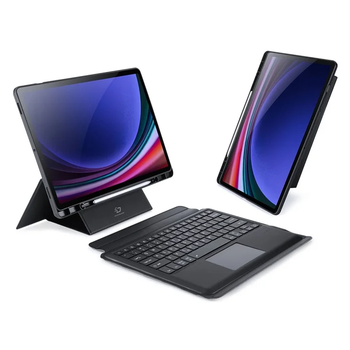 Чехол клавиатура DUX DUCIS Bluetooth Keyboard для Samsung Galaxy Tab S10 Plus, S9 Plus, S9 FE Plus 12.4"