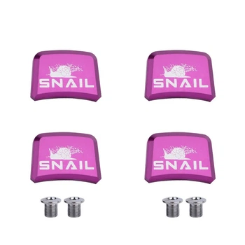 Бонки Snail для шатунов (комплект 4шт.) квадратные Фиолетовые