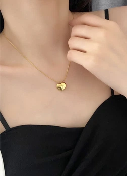 Женская подвеска Wonderful Heart (1641-01) Золотой 45см No Brand
