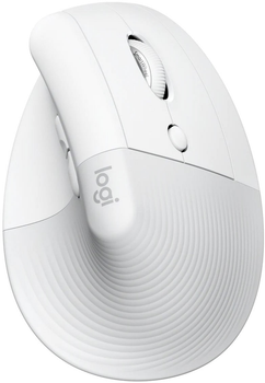 Mysz bezprzewodowa Logitech Lift Vertical Ergonomic Bluetooth White (910-006496) (2412LV00LLT9) - Outlet