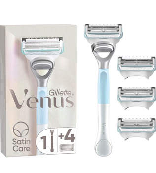 Бритва для зони бікіні Venus Satin Care + 4 шт змінних лез