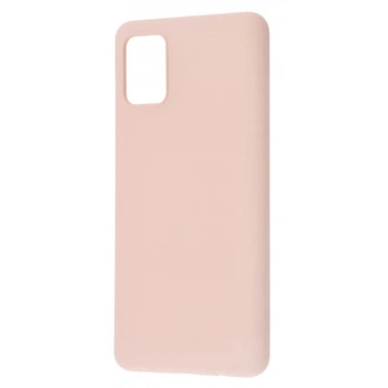 Чохол силіконовий противоударний WAVE Premium Colorful Case (TPU) для Samsung Galaxy A51 (A515F) pink sand
