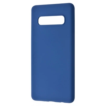 Чехол силиконовый противоударный WAVE Premium Colorful Case (TPU) для Samsung Galaxy S10 (G973F) blue