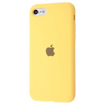 Чехол силиконовый Elegant Premium Stylish Case Silicone Case Full для Apple iPhone 7/8/SE 2 mellow yellow