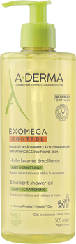 Olejek emolient pod prysznic A-Derma Exomega do skóry atopowej 500 ml (3282770393859)