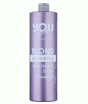 Шампунь You look Professional Silver Shine Shampoo от желтизны 1000мл