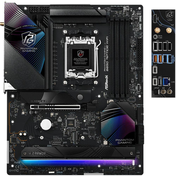 Mатеринська плата ASRock B850 RIPTIDE WIFI sAM5 AMD B850 ATX 4xDDR5 HDMI 4xM.2 2.5GbE LAN
