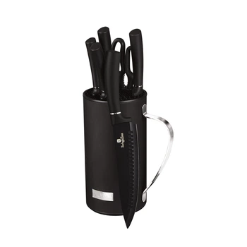Набір ножів із 7 предметів Berlinger Haus Black Silver Collection (BH-2480)