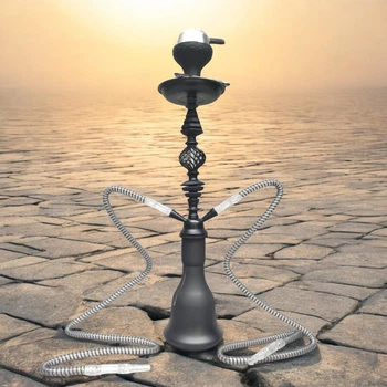 Кальян Hookah Rami Carbon Plus Black высотой 60 см на 2 персоны