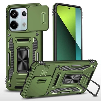 Чехол защитный Armor Carbon для Xiaomi Redmi Note 13 Pro 5G Green