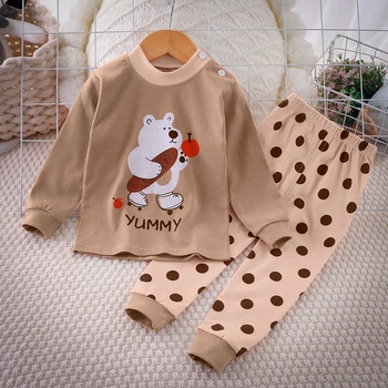 Дитяча піжама "Little Dreams" Коричневий 110–116 см