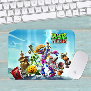 Коврик для мыши Растения против зомби Plants vs Zombies маленький 001 (180х220х3мм)