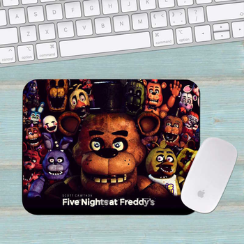 Коврик для мыши Пять ночей с Фредди Five Nights at Freddy's FNAF большой 007 (400х300х3мм)