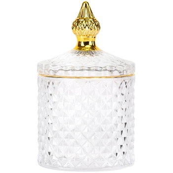 Емкость для украшений Crystal glass 14cm