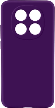 Чохол для смартфона MAKE Silicone для Xiaomi Redmi Note 14 Pro 5G/Poco X7 Deep Purple (MCL-XRN14P5G/PX7DP)