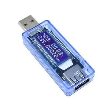 USB тестер KWS-V20 вольтметр амперметр измеритель емкости