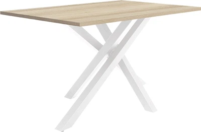 Обідній стіл Nowy Styl Lucky ordf White (25) 1390x800x750 Бук артизан
