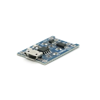 Контроллер заряда литиевого Аккумулятора 18650 1A с разъемом micro USB модуль зарядки