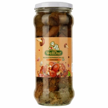 Гриби мариновані маслюки WellDar 580 г