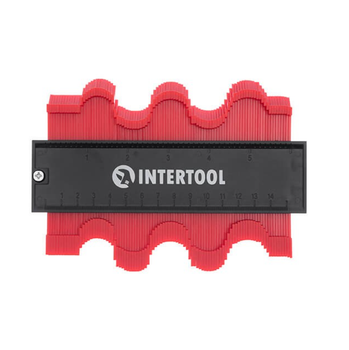 Шаблометр контурний Intertool 150 мм (MT-0015)