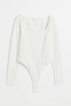 Боди H&M XXL белый 18101123802