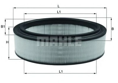 Фильтр воздуха Knecht LX2844 MAHLE (LX2844)
