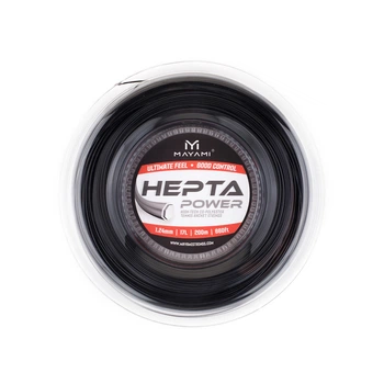 Теннисные струны MAYAMI HEPTA POWER 1,24 200m black