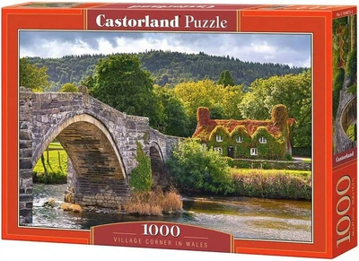 Пазл Поселок в Уэльсе 1000 деталей Castorland