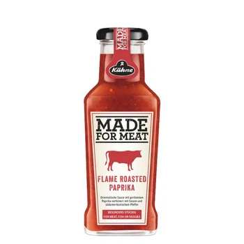 Соус Kuhne Made For Meat Flame Roasted Paprika Смажена паприка 235 мл