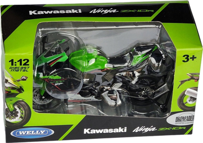 Мотоцикл Welly Kawasaki Ninja ZX10R 1:12 (4891761622046)