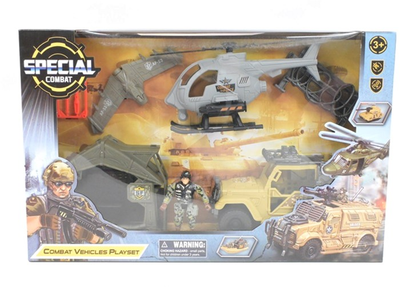 Zestaw militarny Gazelo Special Combat Vehicles Playset (5900949475653)