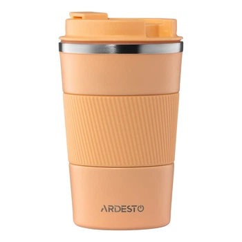 Термочашка Ardesto Urban PeaСh Fuzz AR2638PF 380 мл оранжева