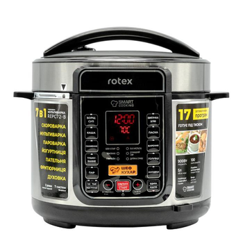 Мультиварка-скороварка Rotex REPC72-B 900 Вт