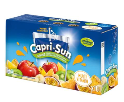 Сік капризон Capri-Sun Multivitamin, 10 шт × 200 мл