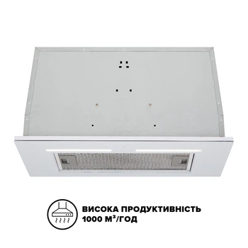 Вытяжка Встроенная INTERLINE SWAY WH A/60 GL/S