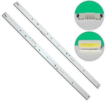 Комплект LED подсветки Samsung 55" V6ER_550SMA_LED66 (S_KU6.4/6.5K_55_SFL70_R66_REV1.1 LM41-00302A)