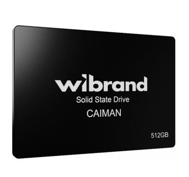 SSD-накопичувач Wibrand Caiman SATA III 512GB Bulk (WI2.5SSD/CA512GB)