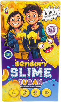 Набір для творчості Tuban Sensory Slime 6 в 1 (5901087038120)