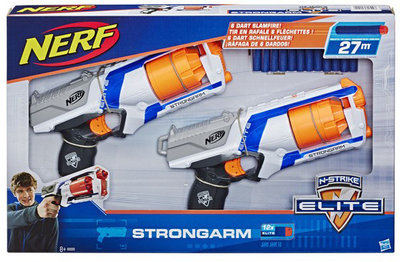 Набір бластерів Nerf N-Strike Elite Strongarm із 2 частин (5010993317998)