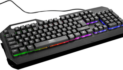 Клавіатура дротова XO KB-01 RGB USB Black (920-010740)